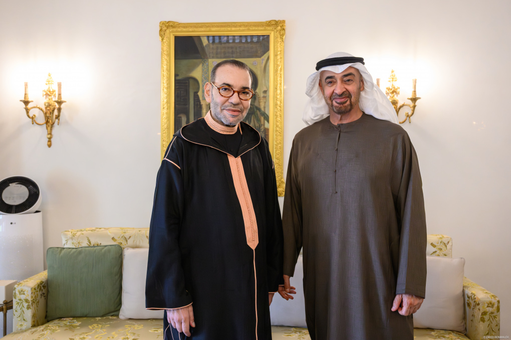 Roi Mohammed VI Cheikh Mohammed Ben Zayed Al-Nahyane
